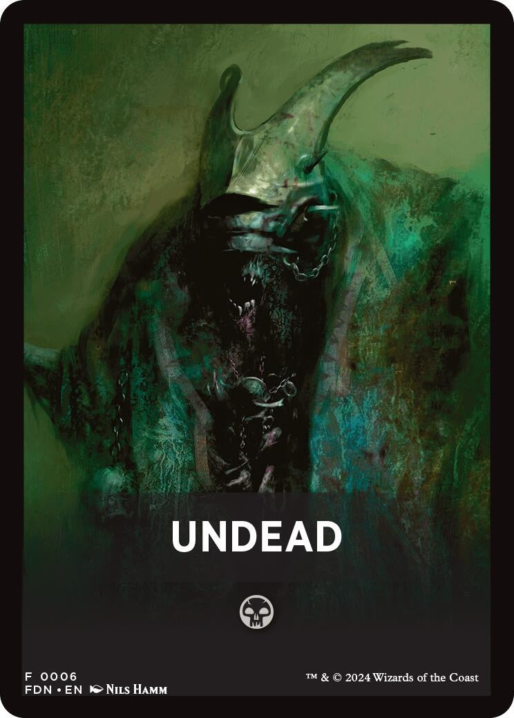 Undead Theme Card (6) [FDN] - MTG Single