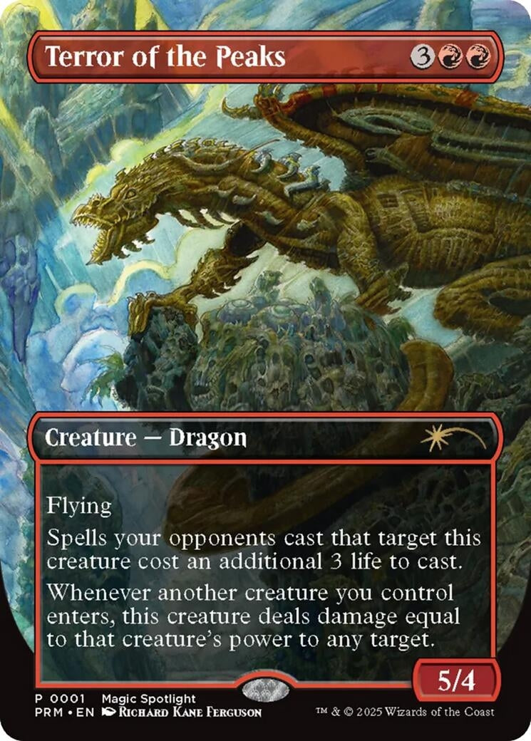 Terror of the Peaks (1) [UMP] - MTG Single