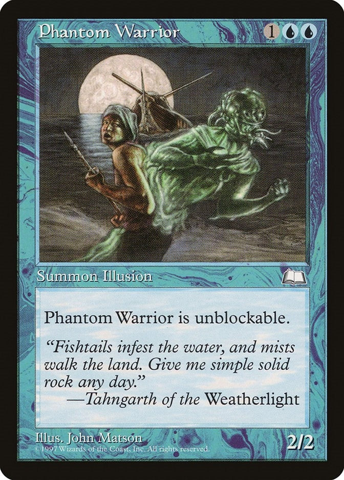 Phantom Warrior [WTH] - MTG Single