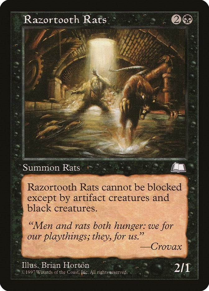 Razortooth Rats [WTH] - MTG Single