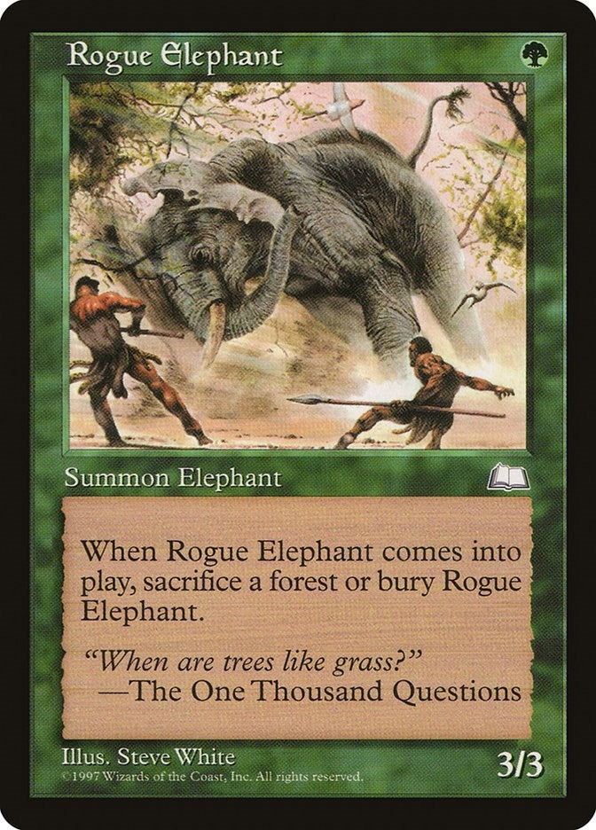 Rogue Elephant [WTH] - MTG Single