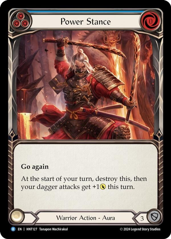 Power Stance (HNT127) - Flesh and Blood TCG Single
