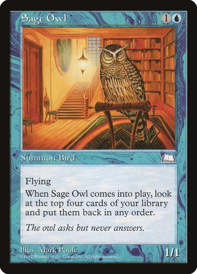 Sage Owl [WTH] - MTG Single
