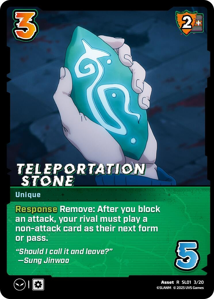 Teleportation Stone (SL01 3/20) [SLO] - UniVersus Single