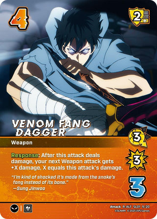 Venom Fang Dagger (Alternate Art) (SL01 9/20) [SLO] - UniVersus Single