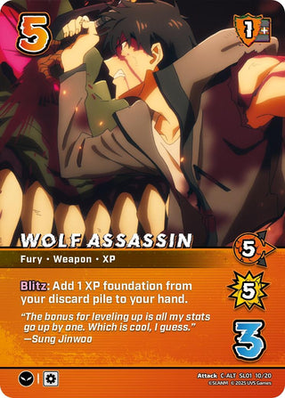 Wolf Assassin (Alternate Art) (SL01 10/20) [SLO] - UniVersus Single