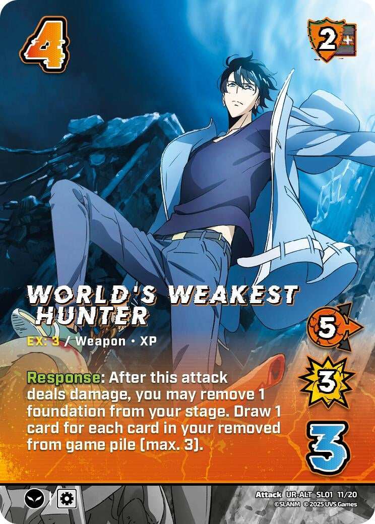 World’s Weakest Hunter (Alternate Art) (SL01 11/20) [SLO] - UniVersus Single