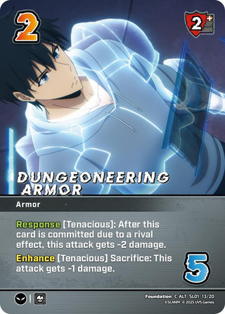 Dungeoneering Armor (Alternate Art) (SL01 13/20) [SLO] - UniVersus Single