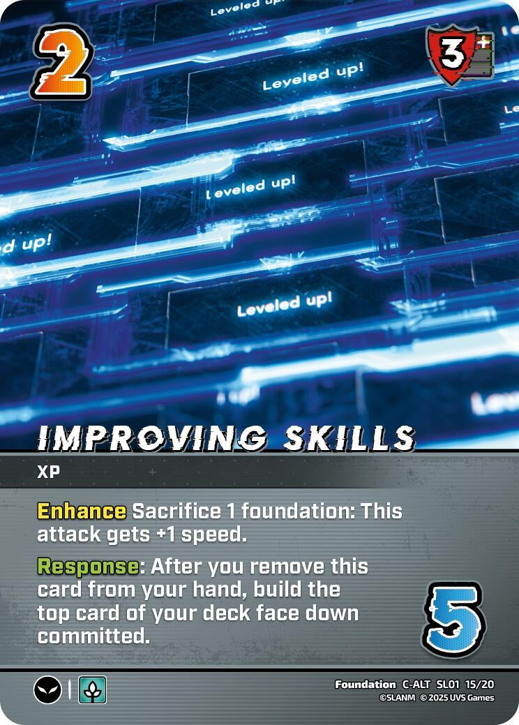 Improving Skills (Alternate Art) (SL01 15/20) [SLO] - UniVersus Single