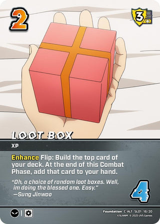 Loot Box (Alternate Art) (SL01 18/20) [SLO] - UniVersus Single