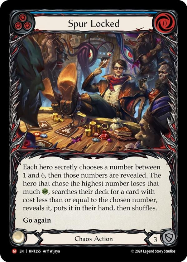 Spur Locked (HNT255) - Flesh and Blood TCG Single