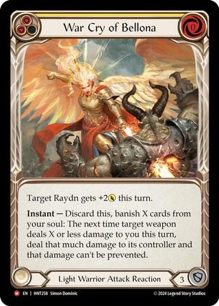 War Cry of Bellona (HNT258) - Flesh and Blood TCG Single