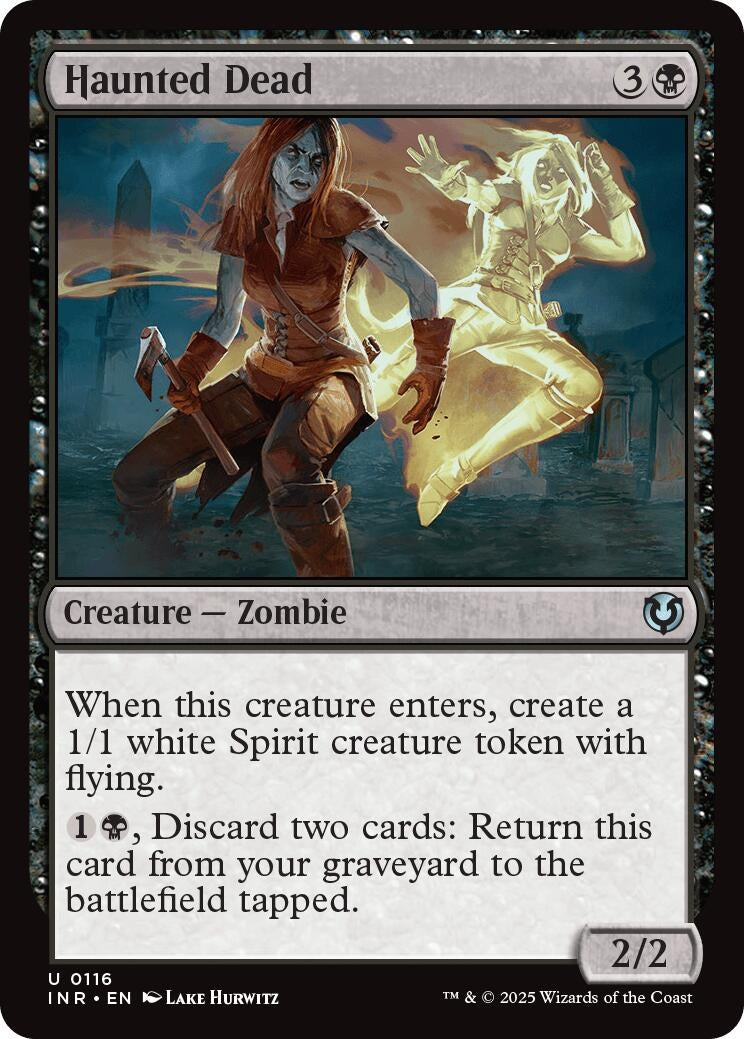 Haunted Dead (116) [INR] - MTG Single