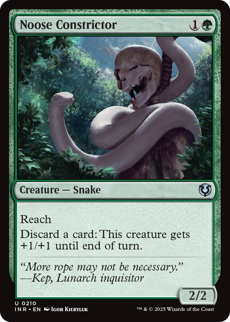 Noose Constrictor (210) [INR] - MTG Single