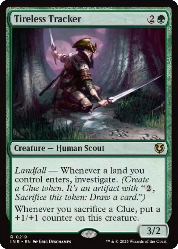 Tireless Tracker (219) [INR] - MTG Single