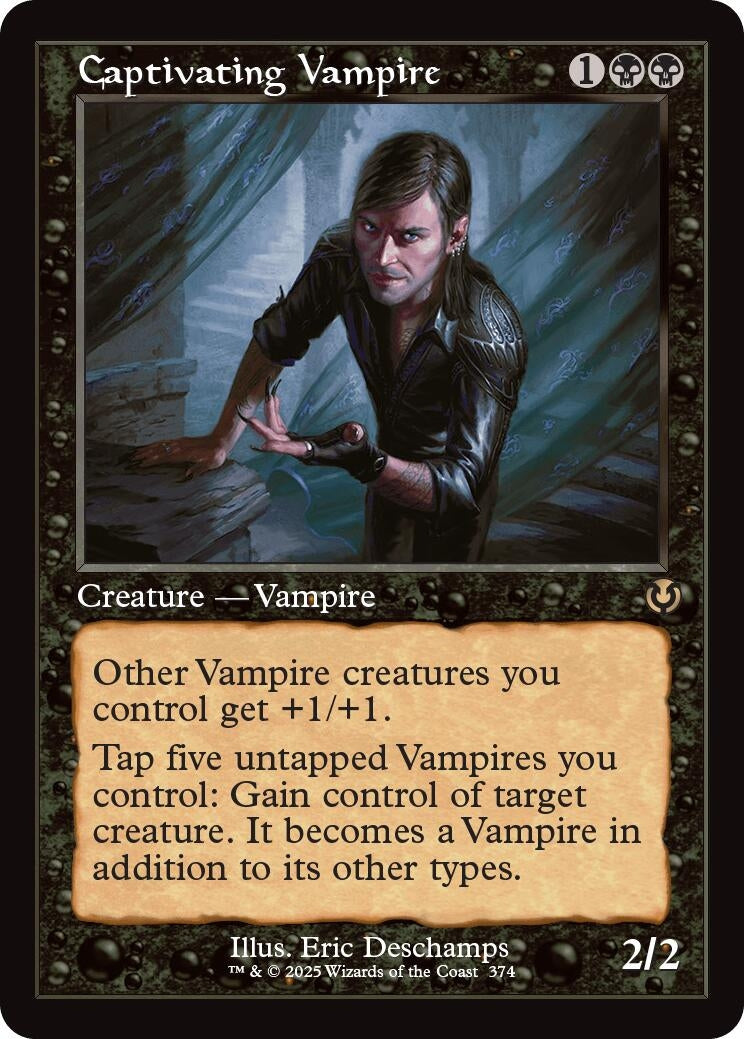 Captivating Vampire (Retro Frame) (374) [INR] - MTG Single