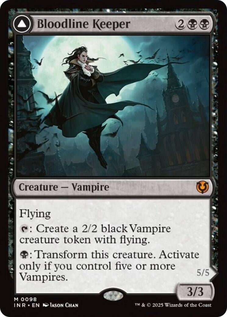 Bloodline Keeper // Lord of Lineage (98) [INR] - MTG Single