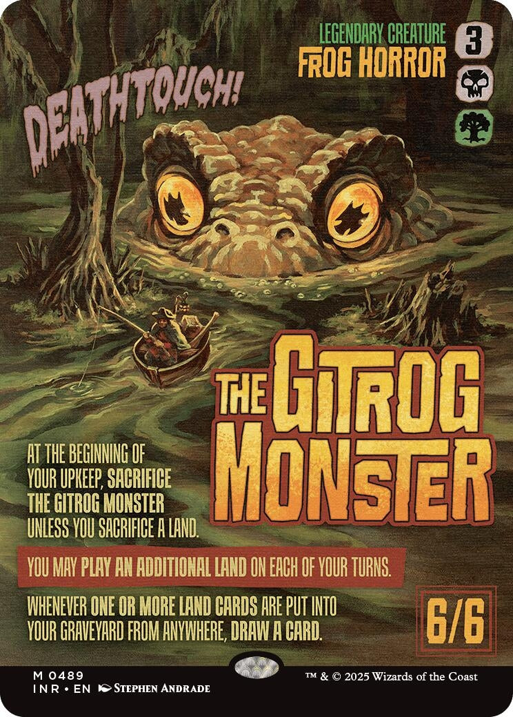 The Gitrog Monster (Showcase) (489) [INR] - MTG Single