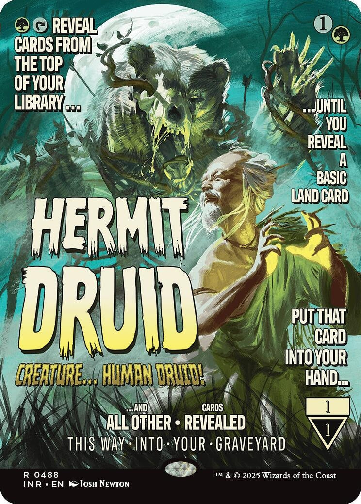 Hermit Druid (Showcase) (488) [INR] - MTG Single