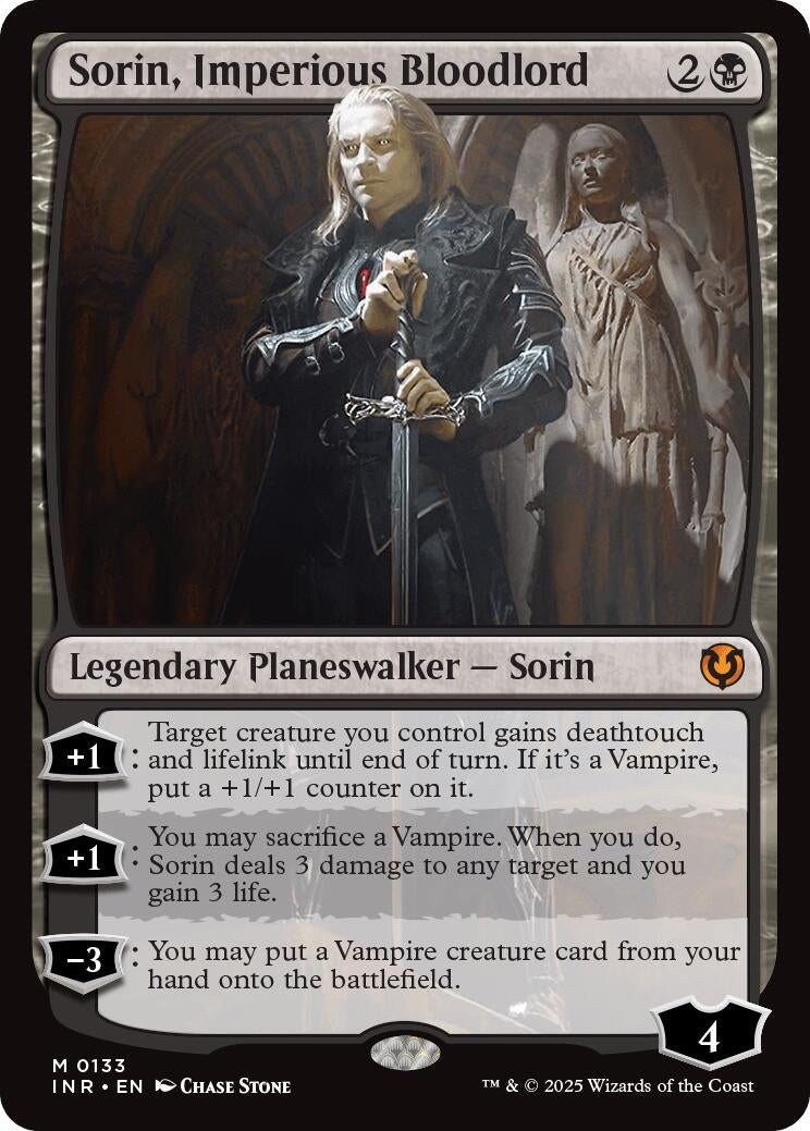 Sorin Imperious Bloodlord (133) [INR] - MTG Single
