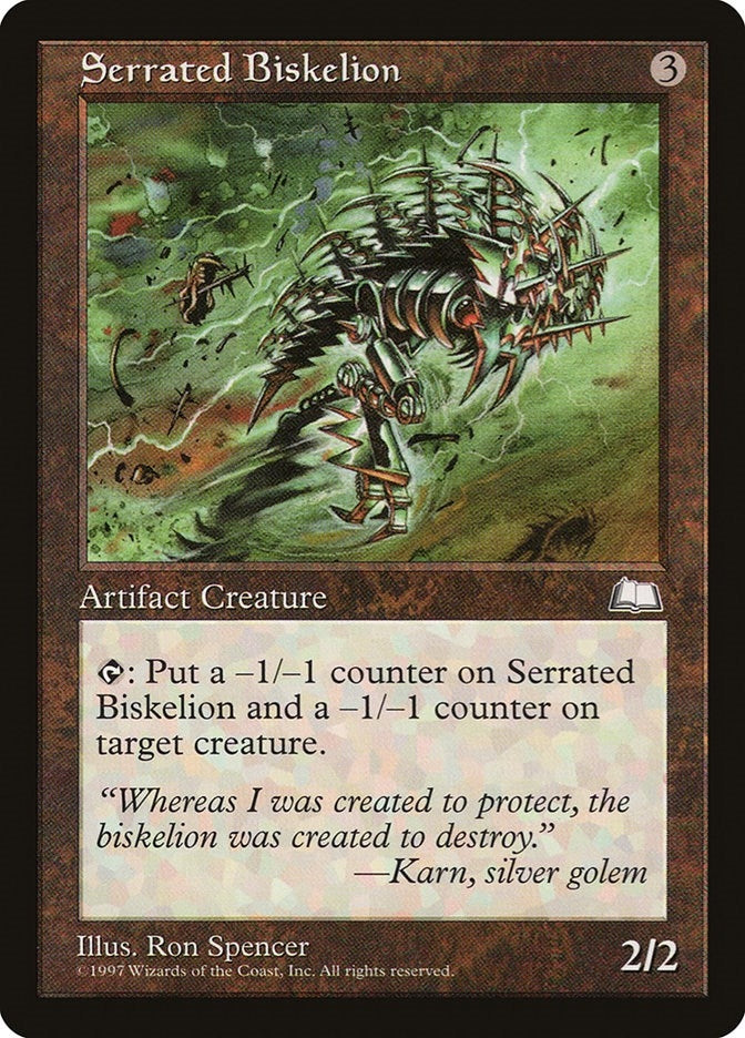 Serrated Biskelion [WTH] - MTG Single