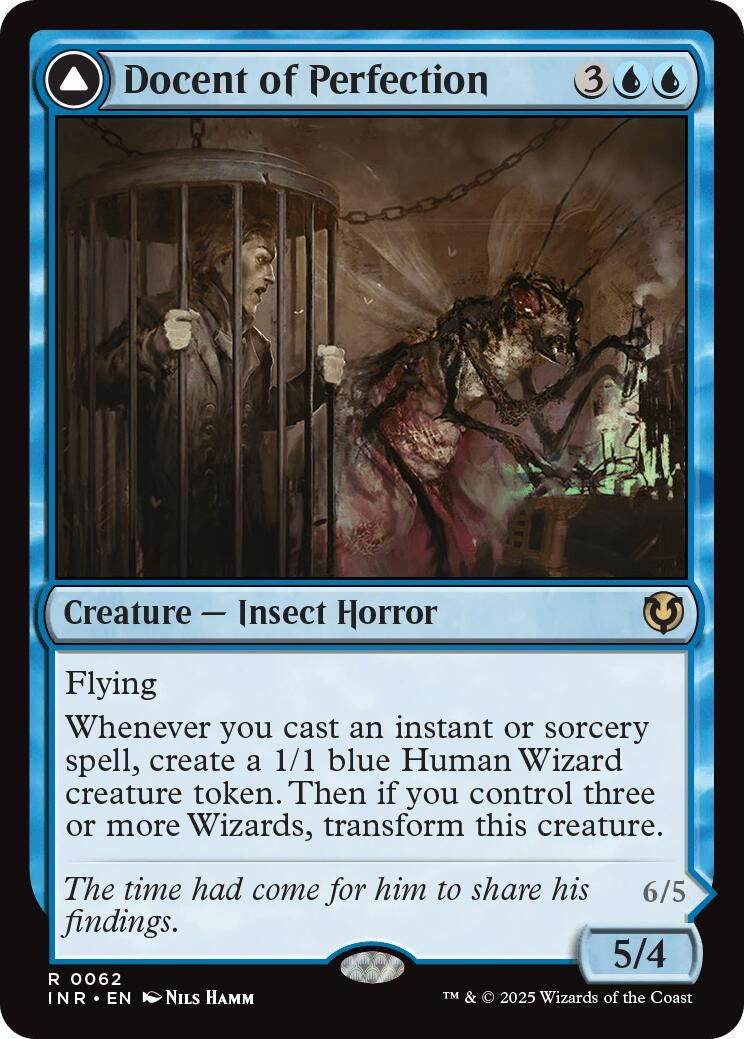 Docent of Perfection // Final Iteration (62) [INR] - MTG Single