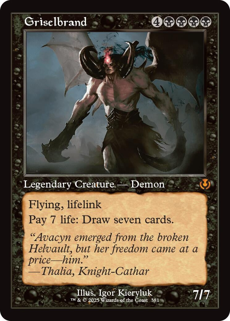 Griselbrand (Retro Frame) (381) [INR] - MTG Single