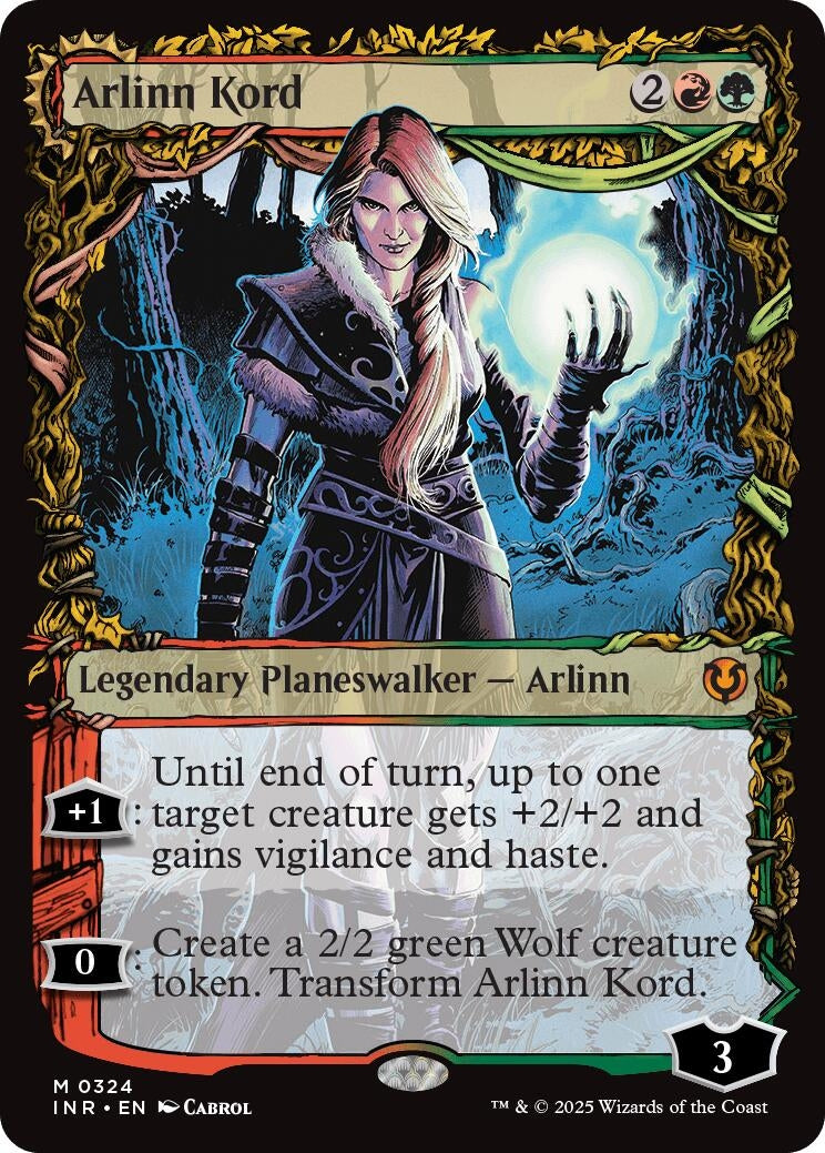 Arlinn Kord // Arlinn Embraced by the Moon (Showcase) (324) [INR] - MTG Single