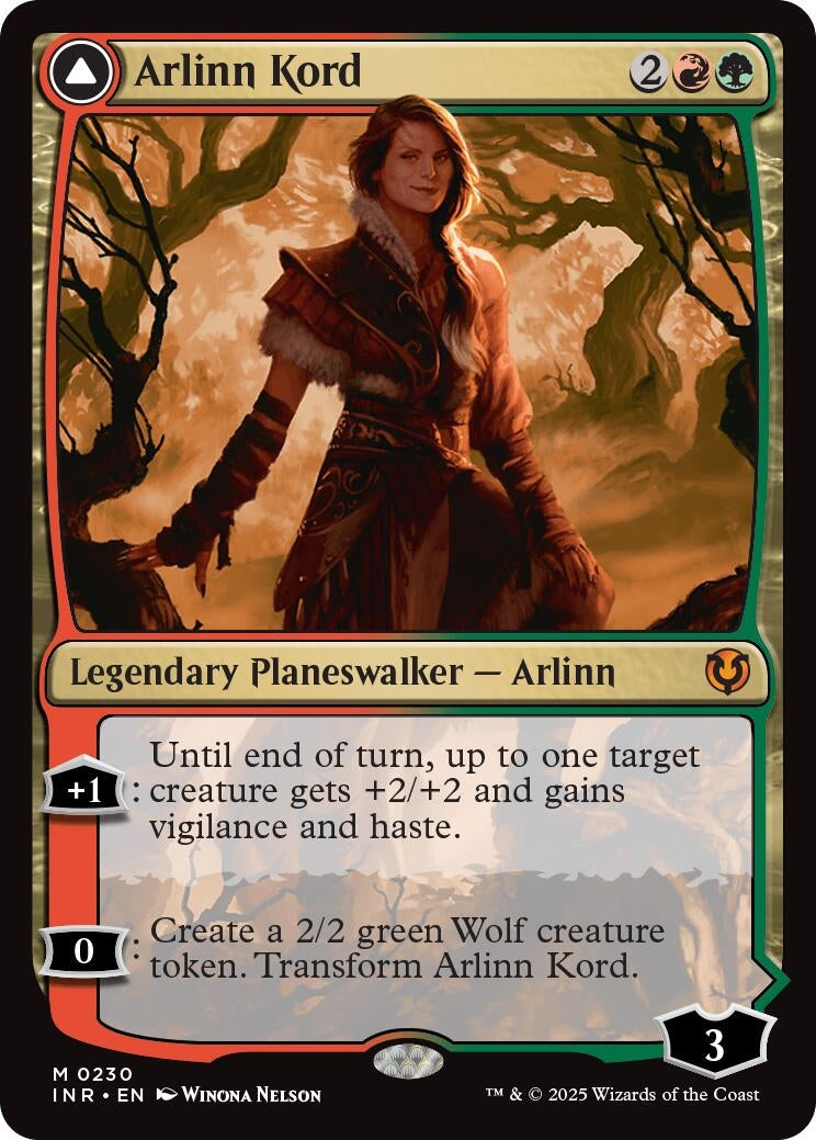 Arlinn Kord // Arlinn Embraced by the Moon (230) [INR] - MTG Single