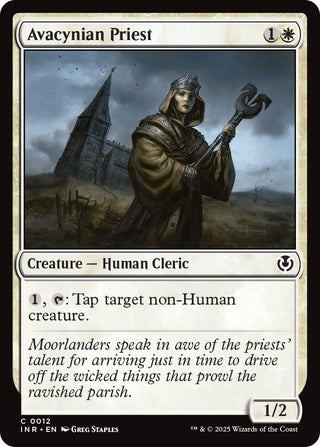 Avacynian Priest (12) (INR) - MTG Single
