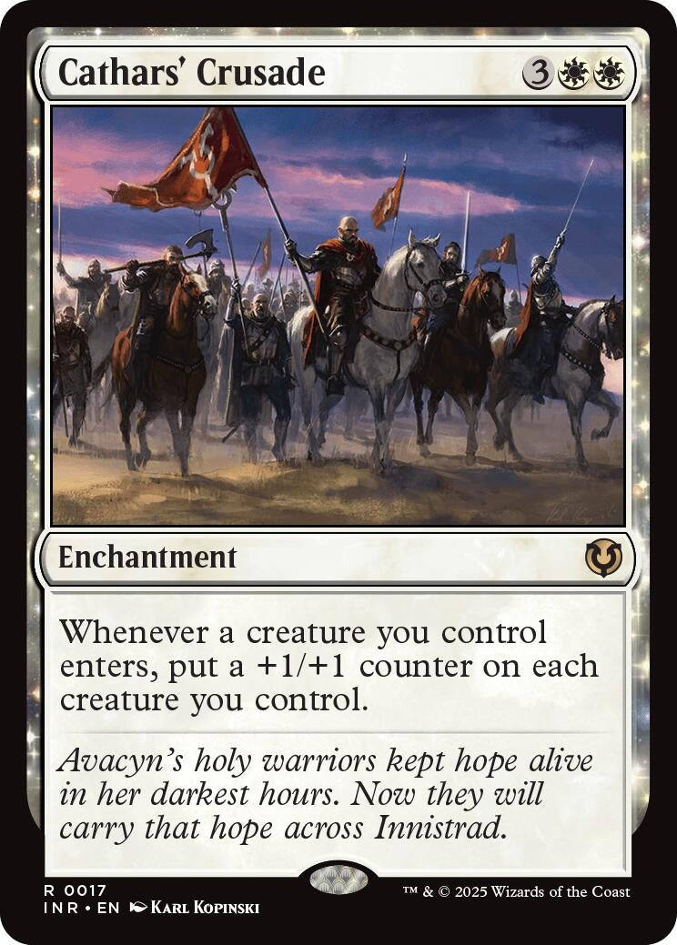 Cathars’ Crusade (17) (INR) - MTG Single