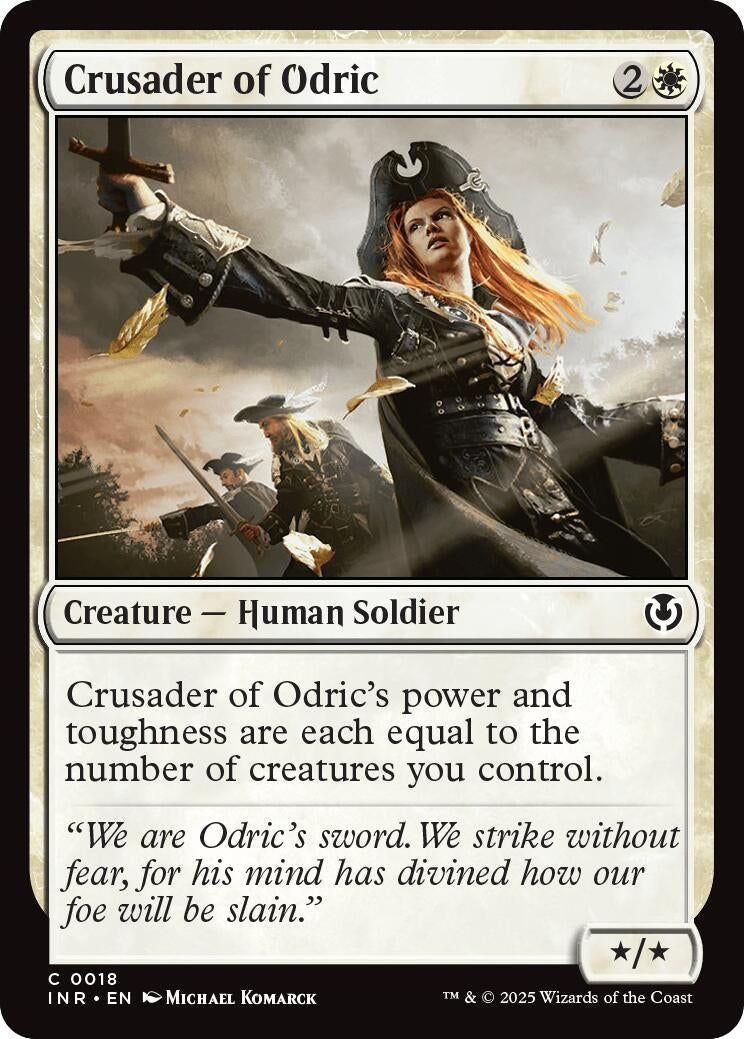 Crusader of Odric (18) (INR) - MTG Single