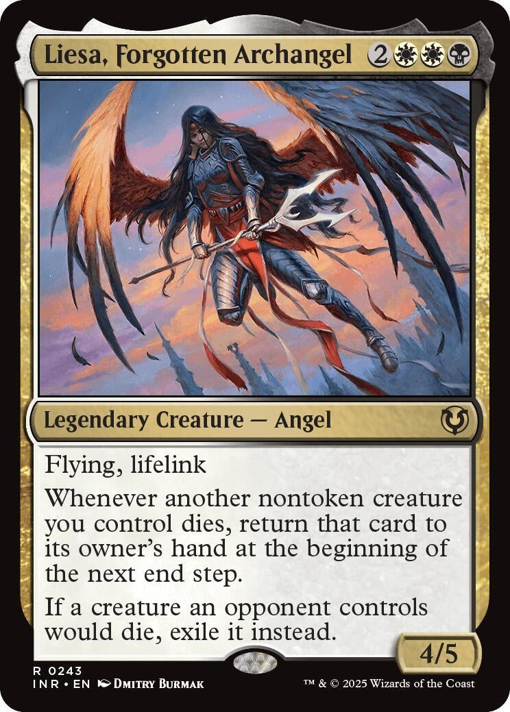 Liesa Forgotten Archangel (243) (INR) - MTG Single