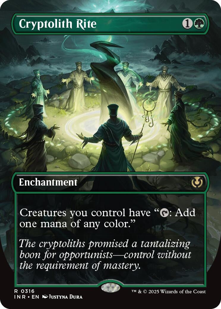 Cryptolith Rite (Borderless) (316) (INR) - MTG Single
