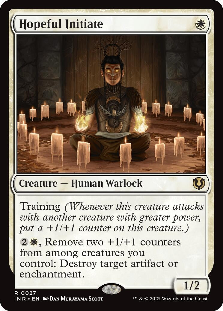 Hopeful Initiate (27) (INR) - MTG Single