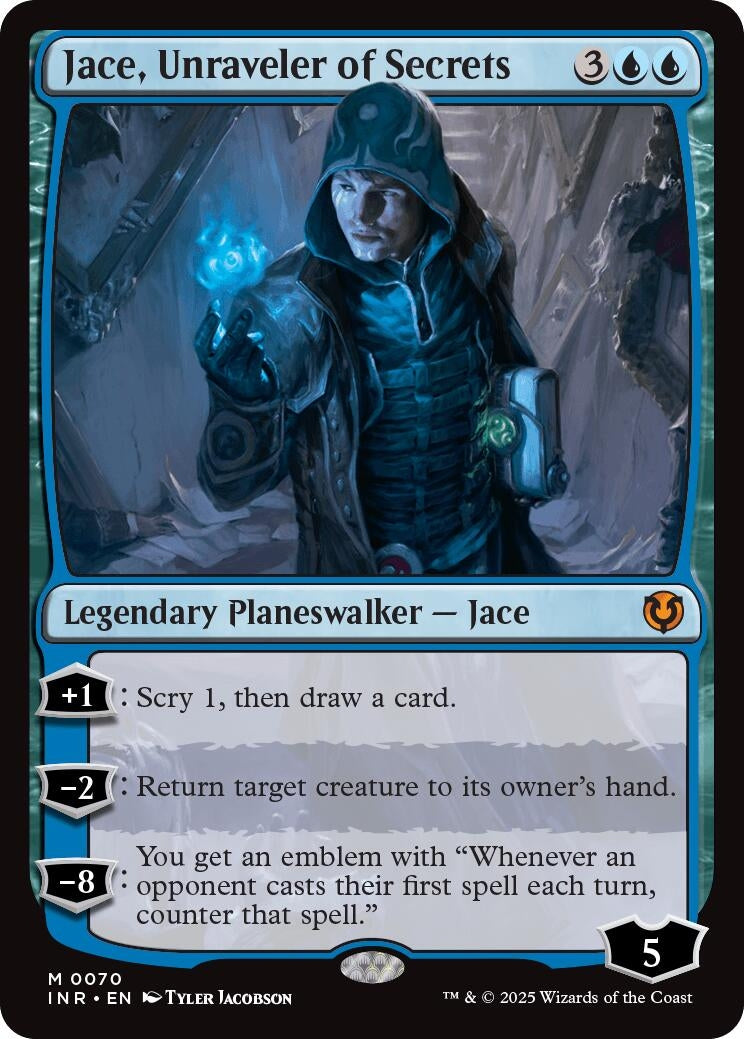 Jace Unraveler of Secrets (70) (INR) - MTG Single