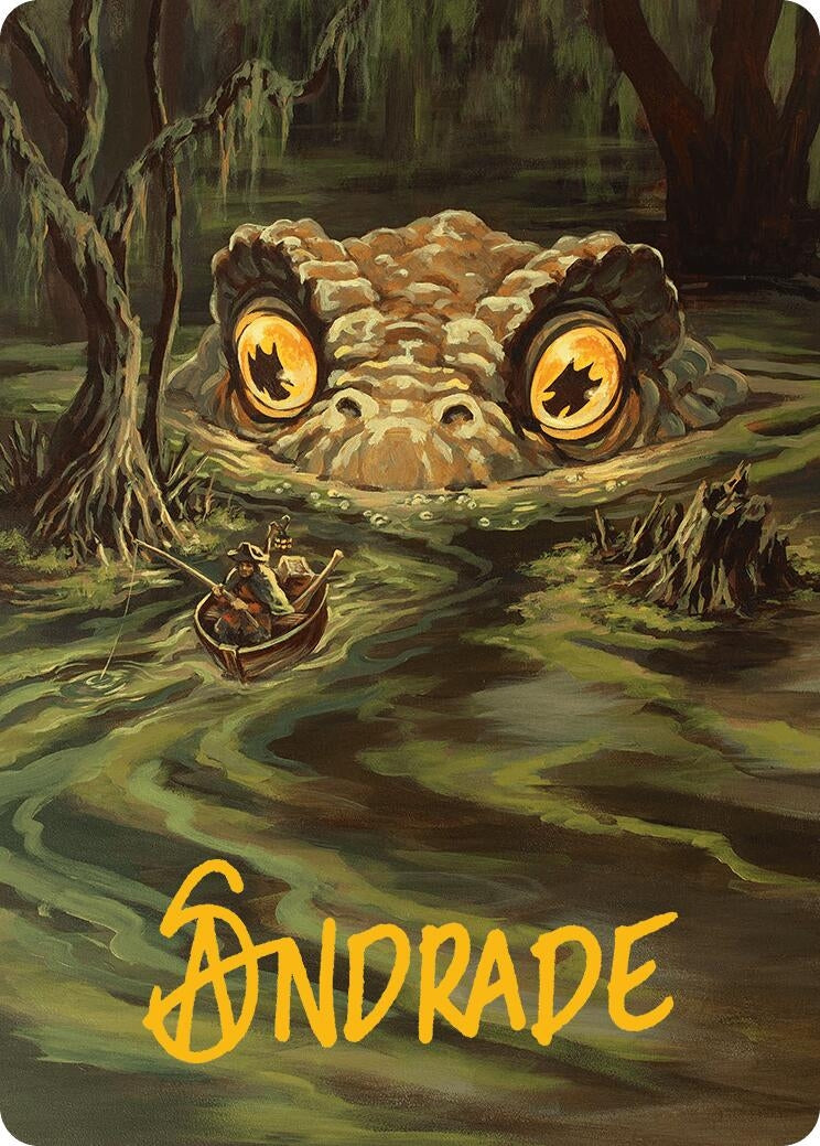 Image for The Gitrog Monster Art Card (Gold-Stamped Signature) (25) (Art Series: Innistrad Remastered) - Magic: The Gathering