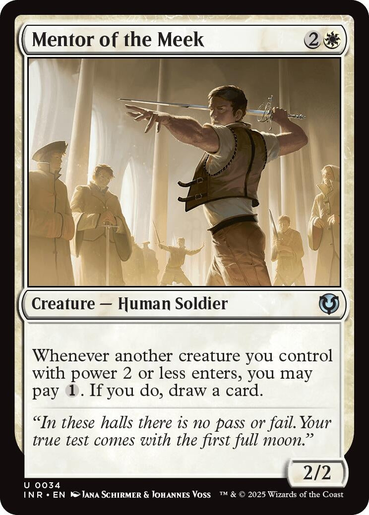 Image for Mentor of the Meek (34) (Innistrad Remastered) - Magic: The Gathering
