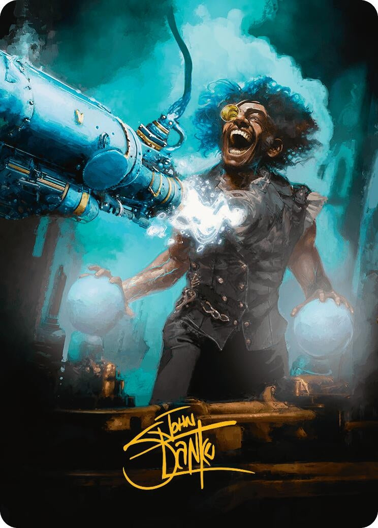 Image for Laboratory Maniac Art Card (Gold-Stamped Signature) (6) (Art Series: Innistrad Remastered) - Magic: The Gathering