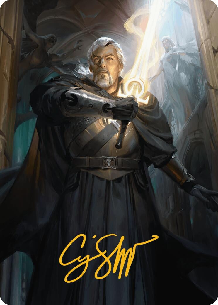 Image for Odric, Lunarch Marshal Art Card (Gold-Stamped Signature) (1) (Art Series: Innistrad Remastered) - Magic: The Gathering