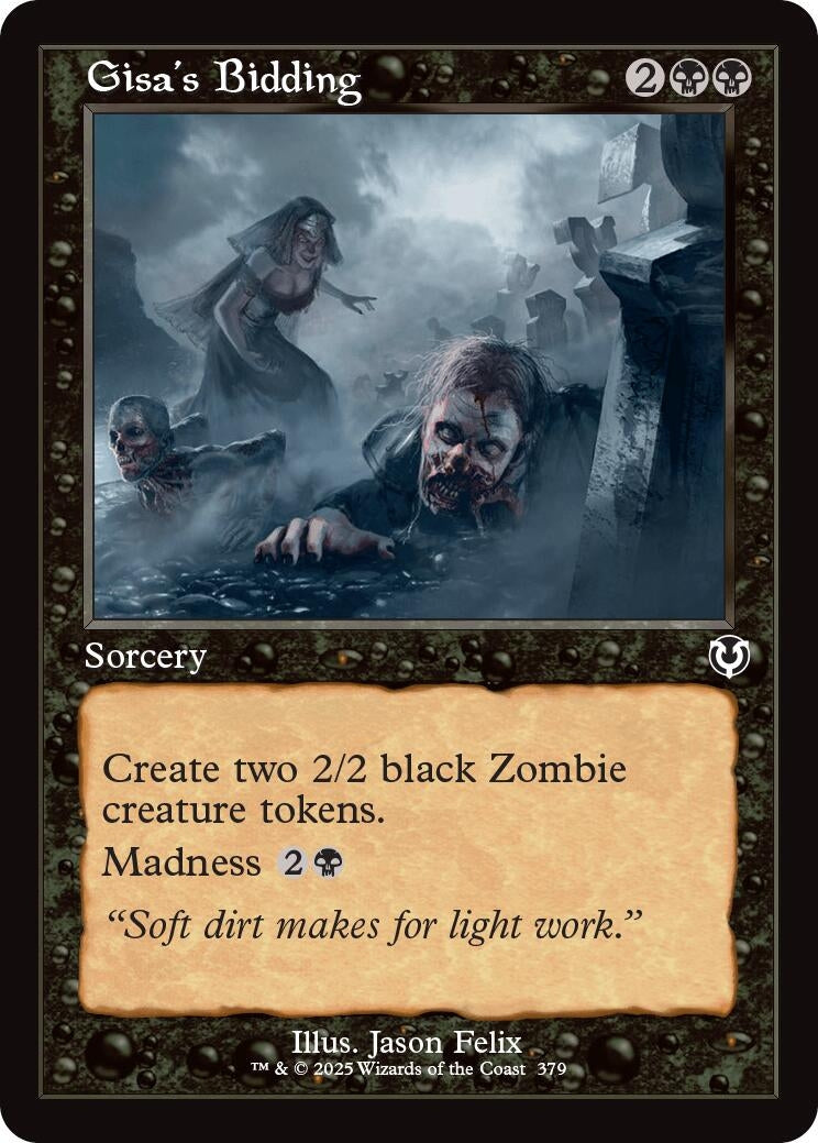 Image for Gisa's Bidding (Retro Frame) (379) (Innistrad Remastered) - Magic: The Gathering