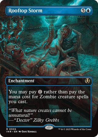 Image for Rooftop Storm (Borderless) (306) (Innistrad Remastered) - Magic: The Gathering