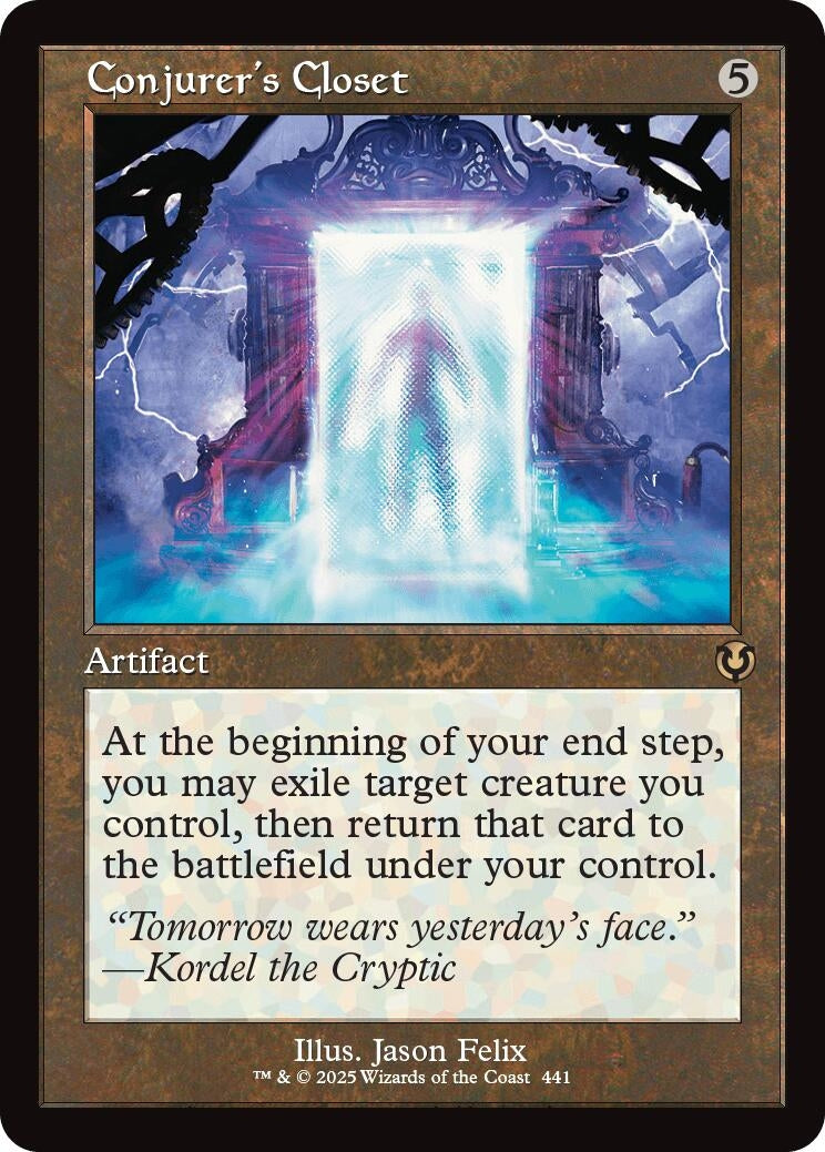 Image for Conjurer's Closet (Retro Frame) (441) (Innistrad Remastered) - Magic: The Gathering