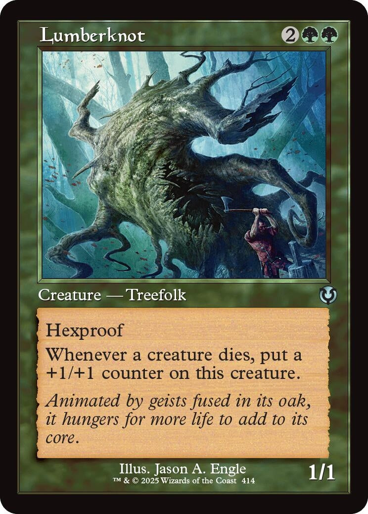 Image for Lumberknot (Retro Frame) (414) (Innistrad Remastered) - Magic: The Gathering