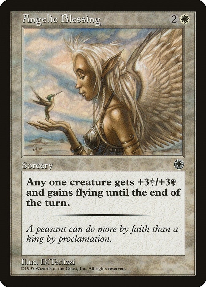 Angelic Blessing [POR] - MTG Single