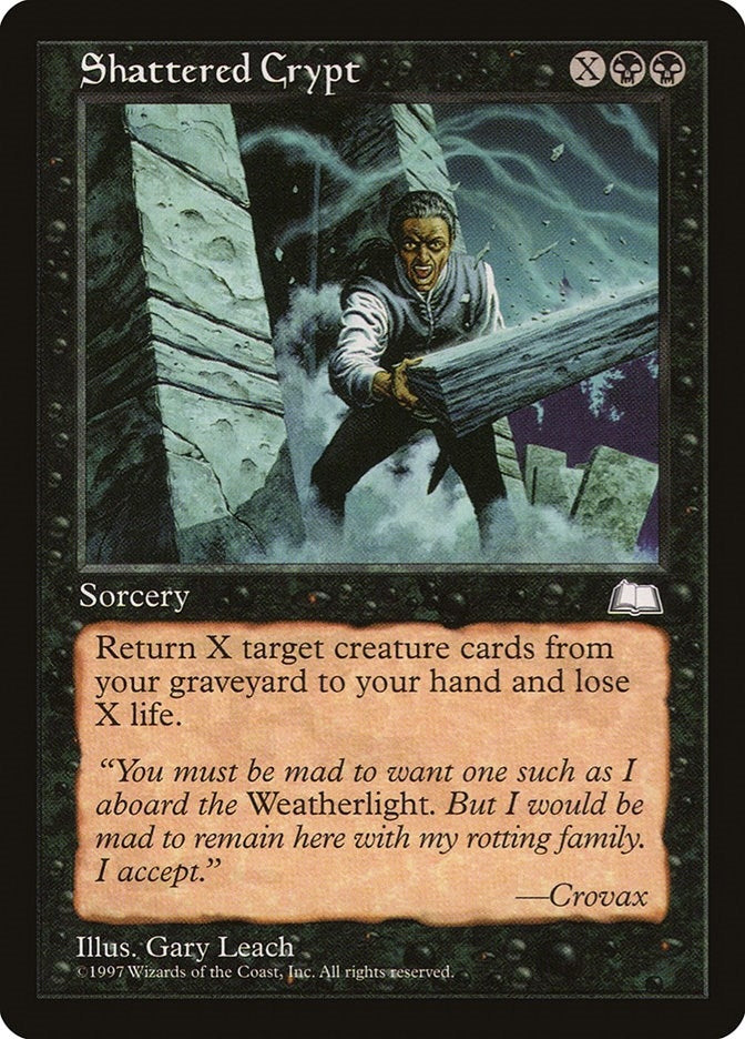 Shattered Crypt [WTH] - MTG Single