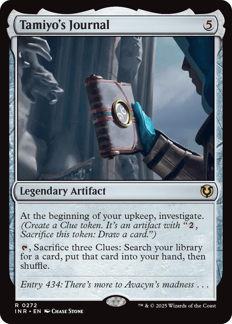 Image for Tamiyo's Journal (272) (Innistrad Remastered) - Magic: The Gathering