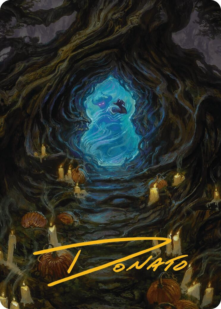 Image for Conjurer's Closet Art Card (Gold-Stamped Signature) (17) (Art Series: Innistrad Remastered) - Magic: The Gathering
