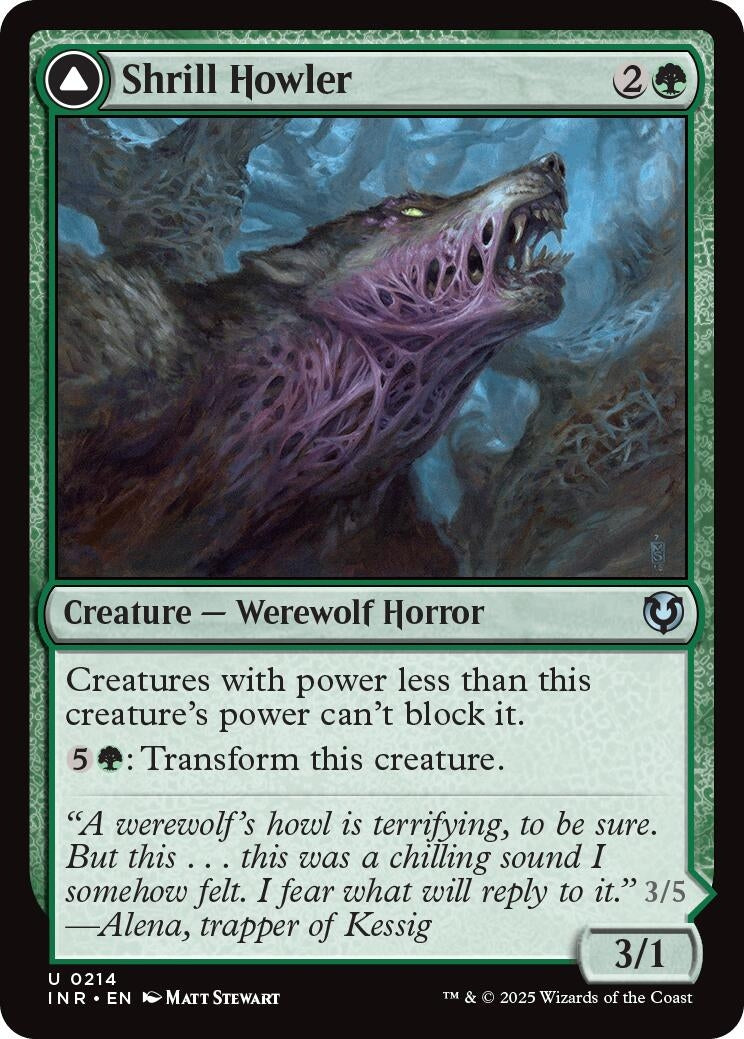 Image for Shrill Howler (214) (Innistrad Remastered) - Magic: The Gathering