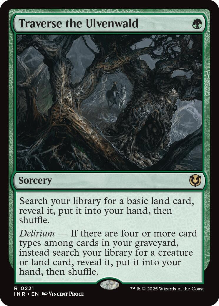 Image for Traverse the Ulvenwald (221) (Innistrad Remastered) - Magic: The Gathering